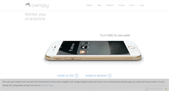 Desktop Screenshot of ownspy.com